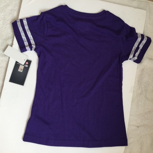 Youth TA Team Athletics Purple & Gold T-Shirt NWT, Under Armour Loose Fit Pants - Picture 4 of 9